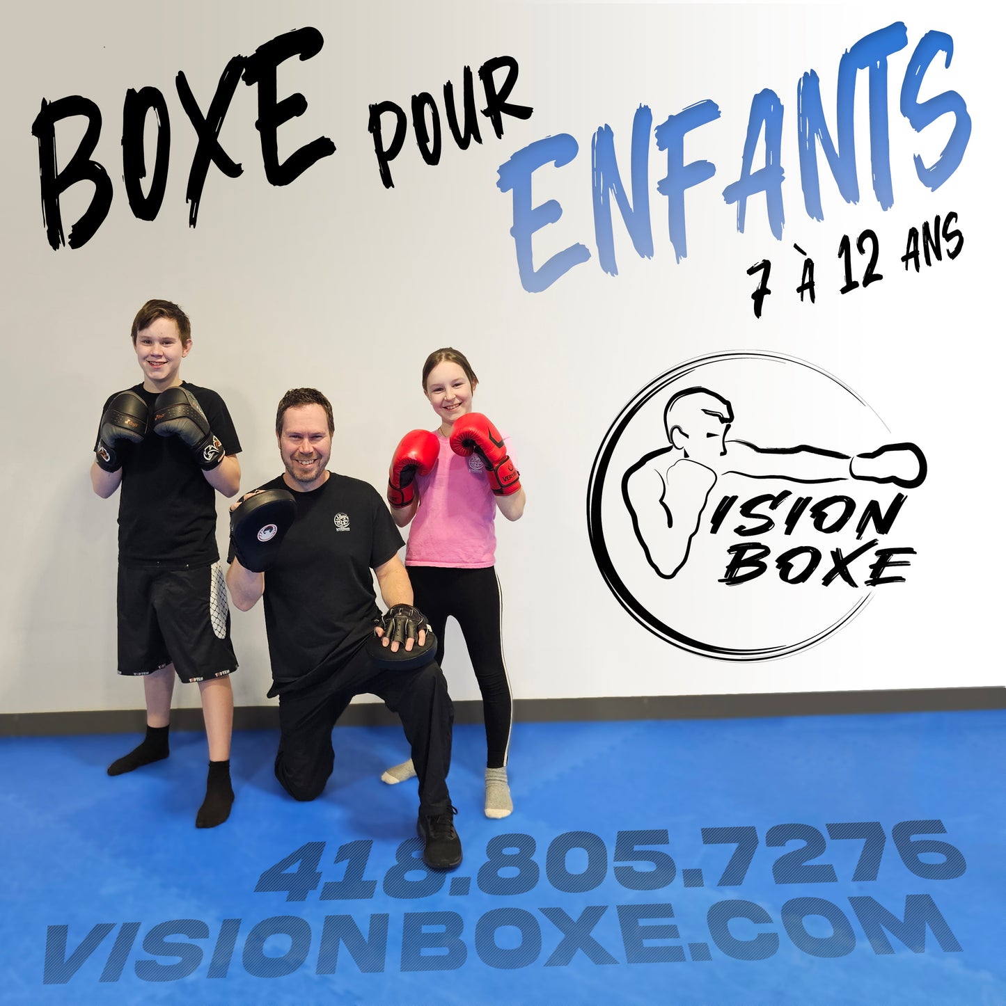 MERCREDI 17H30 - Cours de Boxe pour Enfants (21 janvier / 10 sem)